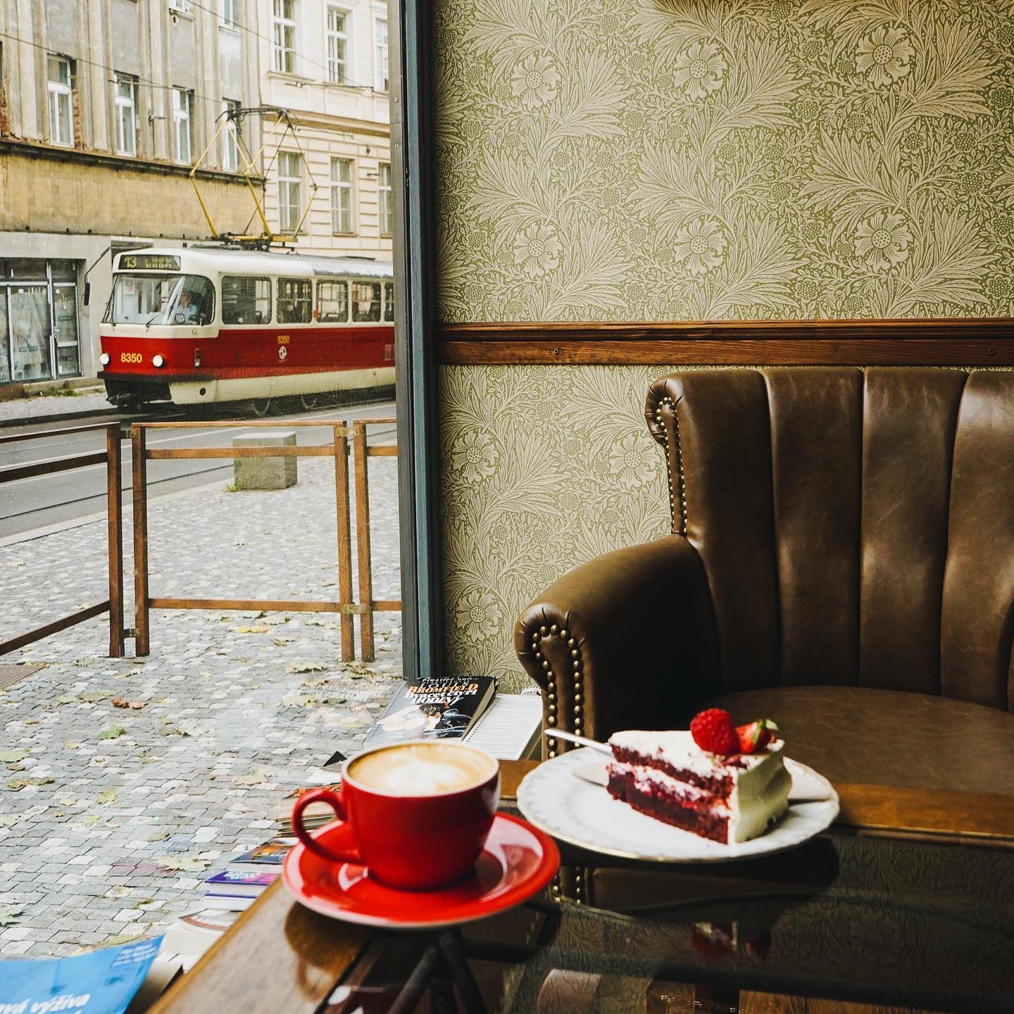 V kavárně Flat Cafe si užijete pražské Vršovice